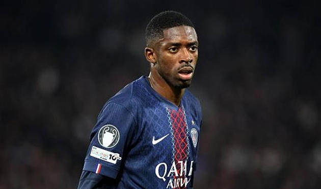 PSG đón tin vui về tình hình của Dembele