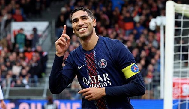 PSG thắng dễ, Hakimi vẫn muốn đội bóng cải thiện