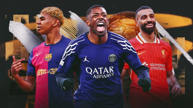 Ai xứng đáng giành Quả bóng vàng 2025: Salah, Dembele hay Yamal?
