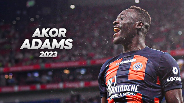 Akor Adams, ngôi sao mới người Nigeria của Montpellier