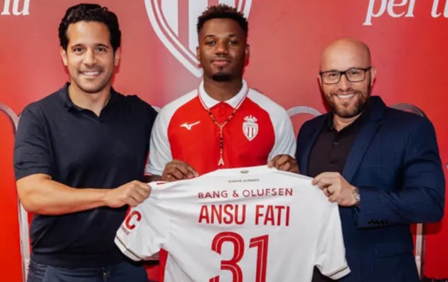 Ansu Fati tiếp tục vật lộn với chấn thương tại Monaco