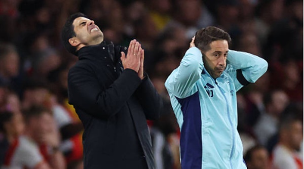 Arteta hét khản tiếng thúc giục Arsenal trước sức ép từ PSG