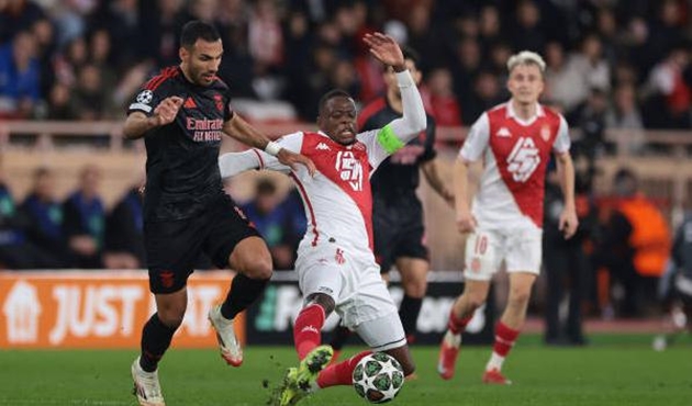 AS Monaco thua đau Benfica trên sân nhà