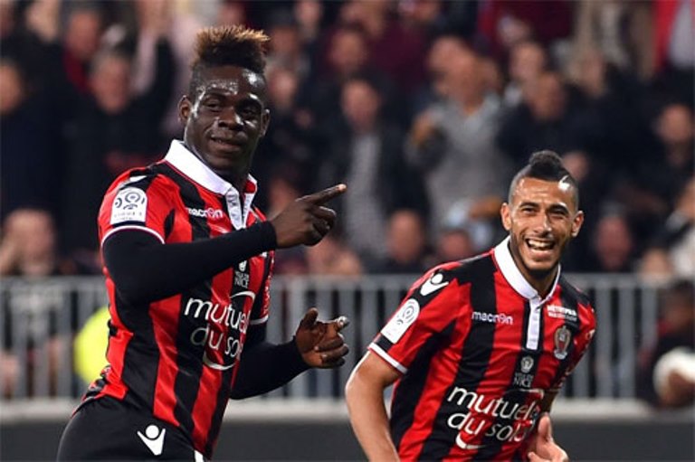 Balotelli lập siêu phẩm, Nice hạ gục PSG trong trận cầu siêu bạo lực