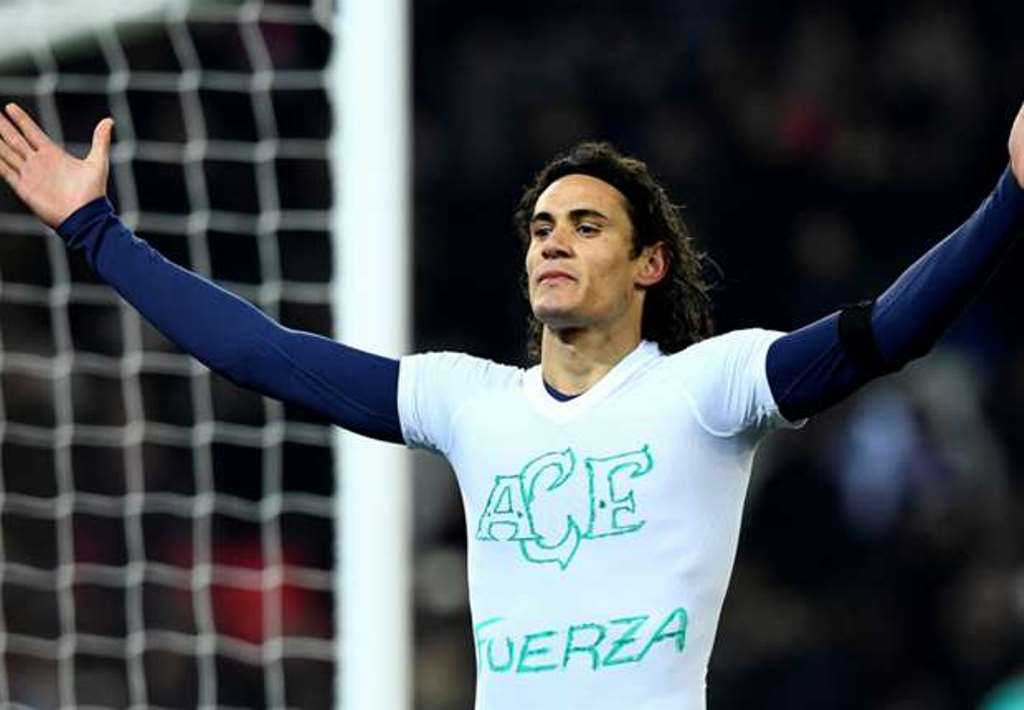 Cavani đạt mốc 100 bàn, PSG vẫn ngậm ngùi xếp sau Nice