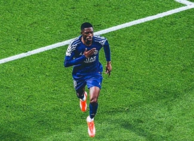 Chạm trán Arsenal, PSG nhận tin tích cực từ Dembele