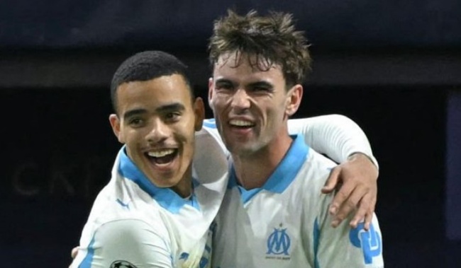 Cú đúp của Greenwood giúp Marseille ngược dòng trước Union Saint-Gilloise