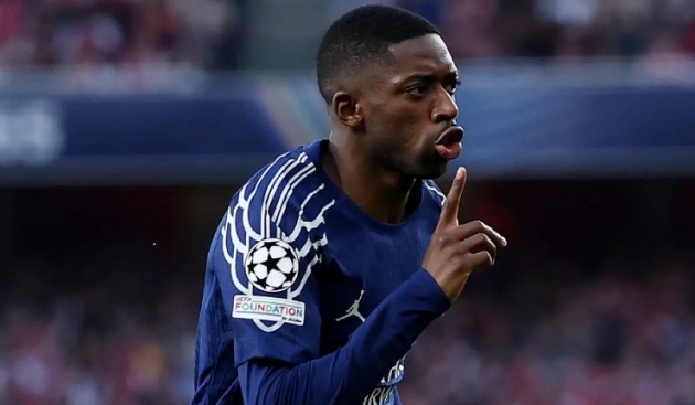 Dembele: ‘PSG khát khao vô địch Champions League nhất’