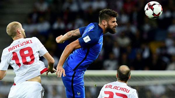 Deschamps ngán ngẩm sau trận hòa Belarus