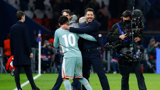 Diego Simeone: “Đánh bại PSG là thành quả từ 12 năm kiên định”