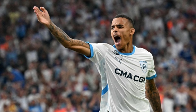 Greenwood tỏa sáng trong ngày Marseille đại thắng Montpellier