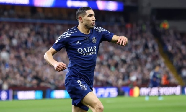 Hakimi khen ngợi Enrique, quyết tâm cùng PSG đánh bại Arsenal