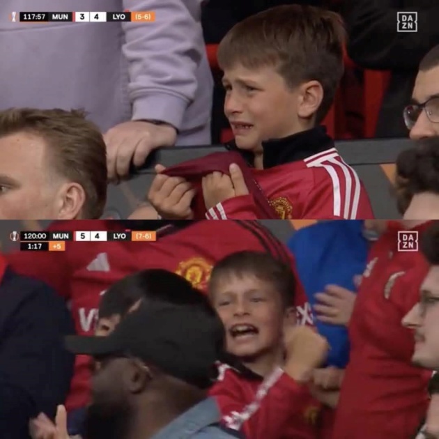 Hình ảnh quá cảm xúc khi MU ngược dòng trước Lyon