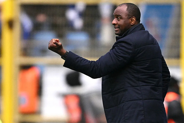 HLV Vieira hài lòng với tinh thần của đội bóng sau trận hòa Marseille