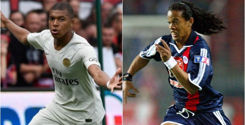 KINH NGẠC: Mbappe solo ghi bàn giống Ronaldinho từng chi tiết