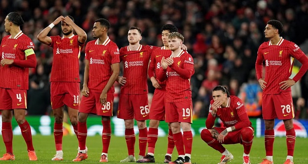 Liverpool bị PSG loại khỏi Champions League, nhưng đó chưa phải là điều tệ hại nhất