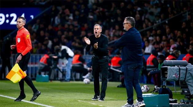 Luis Enrique chúc mừng Nice cắt đứt mạch bất bại của PSG