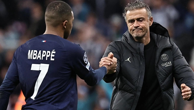 Luis Enrique lên tiếng về mối quan hệ với Kylian Mbappe