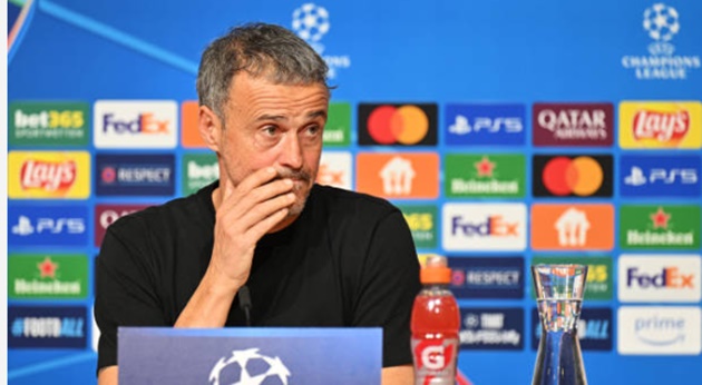 Luis Enrique: ”Tôi không có gì để nói về trọng tài”