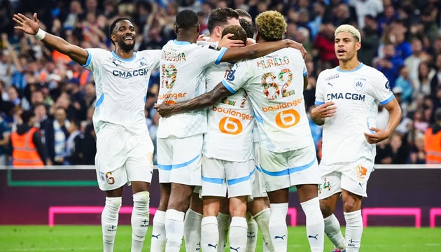 Marseille 4-1 Brest: Amine Gouiri và Mason Greenwood tỏa sáng