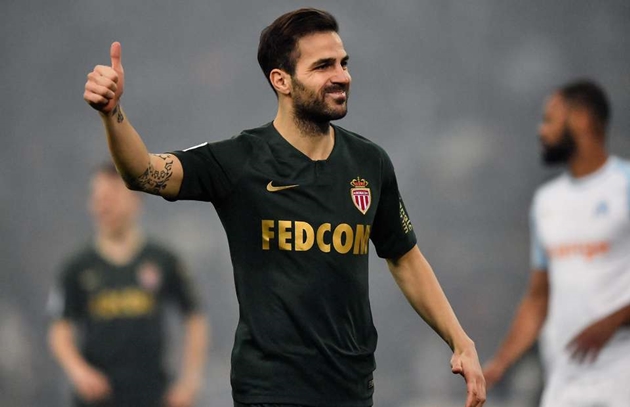 “Món quà” Fabregas dành cho Monaco