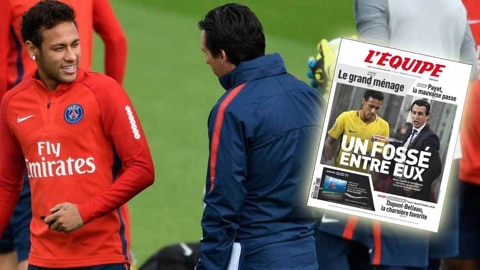 Neymar ngày càng thiếu tôn trọng đối với Emery