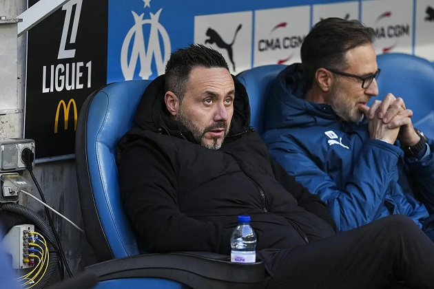 Nội bộ bất ổn, De Zerbi và Marseille đứng bên bờ vực trước Toulouse