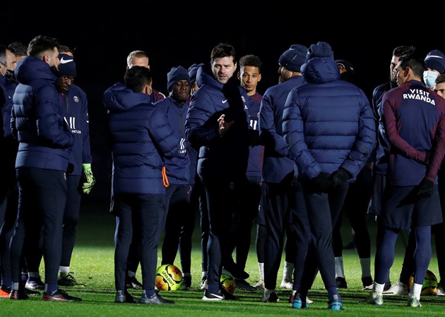 Pochettino thể hiện uy quyền, quát tháo dàn sao PSG quá gắt lúc tập