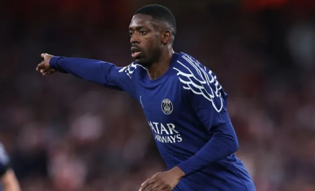 PSG nhận tin dữ về Dembele trước trận tái đấu Arsenal