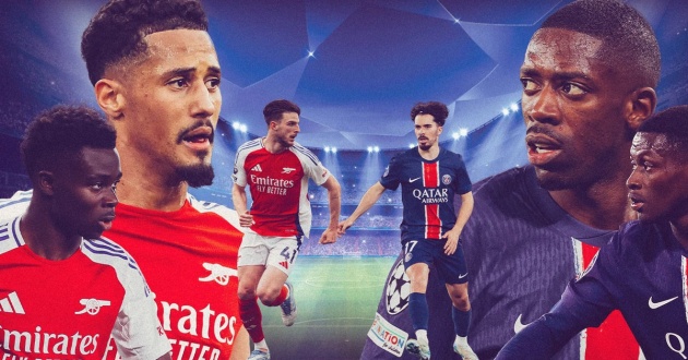 PSG vs Arsenal: Trung tuyến định đoạt bán kết Champions League