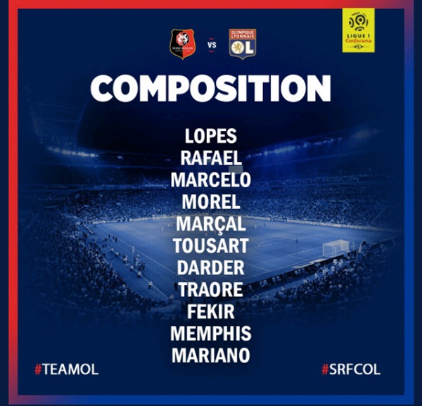 Rennes 1-2 Lyon: Show diễn của Depay và Mariano