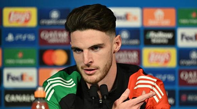 Rice: Arsenal không sợ PSG