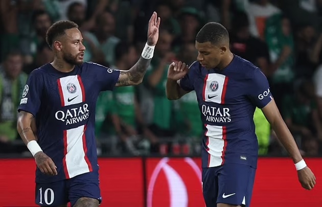 Truyền thông công khai mâu thuẫn giữa Neymar và Mbappe