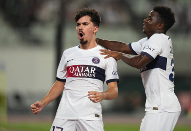 Vitinha đang dần lấp đầy chỗ trống của Verratti để lại