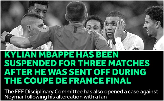 XONG! Neymar chưa thoát, đến lượt Mbappe mang hung tin cho PSG